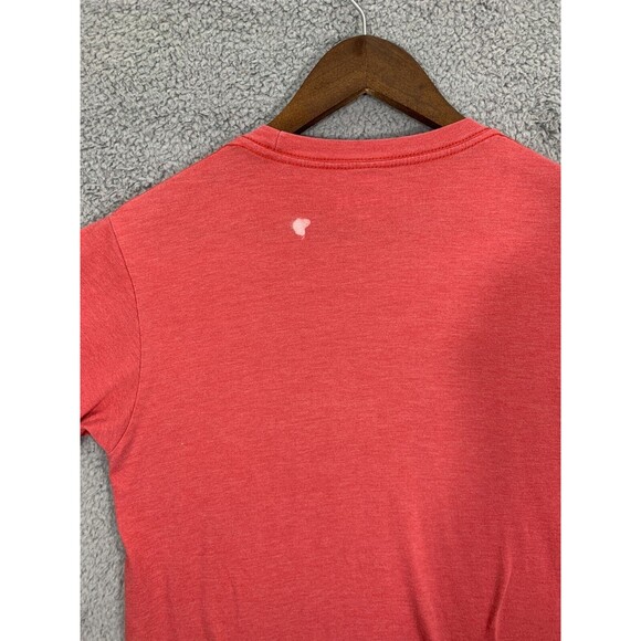 Hurley USA American Flag Logo Graphic T-Shirt Small (S) Petite Orange - Picture 3 of 7